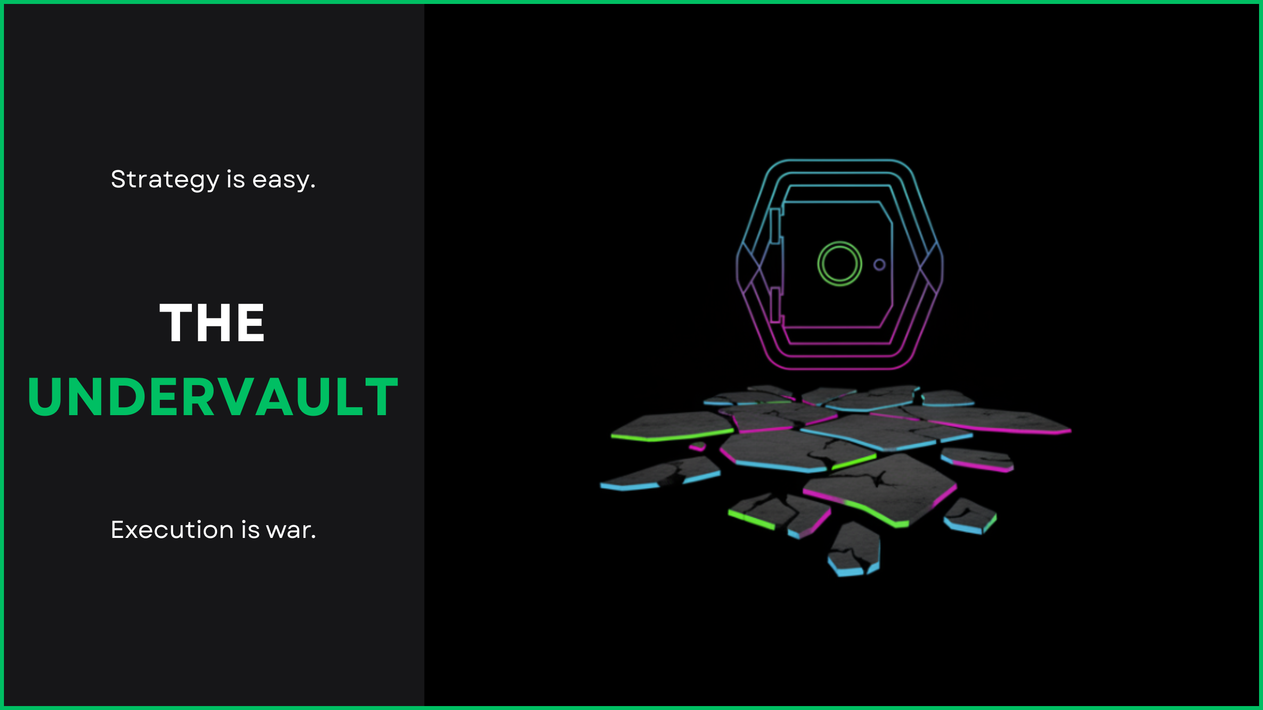 Protocol 001: The Undervault